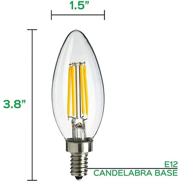 2 packs Maxlite 40W Equivalent LED Bulb 3-Pack 2700K Soft White Dimmable 15000-H - Picture 3 of 4